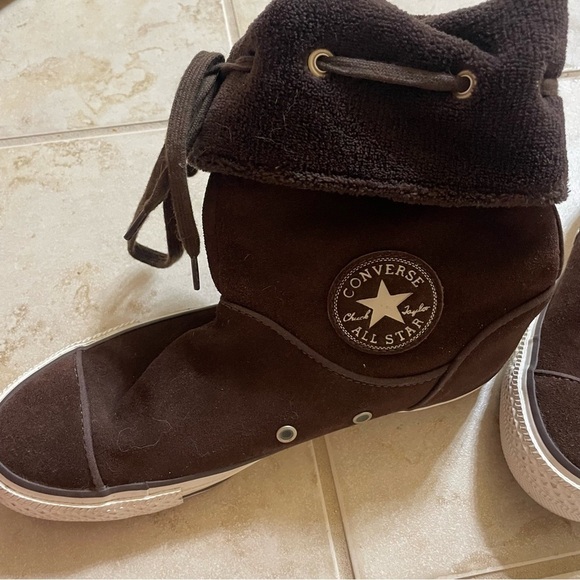 Converse All Star Andover Suede Fold Down
Ankle Boots Sneaker Brown Size 6 - Picture 5 of 14